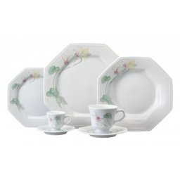 Conjunto Jantar Chá 42 Peças Encanto Porcelana Schmidt - 1