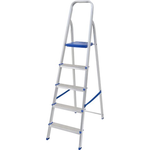 Escada Alumínio com 5 Degraus Mor