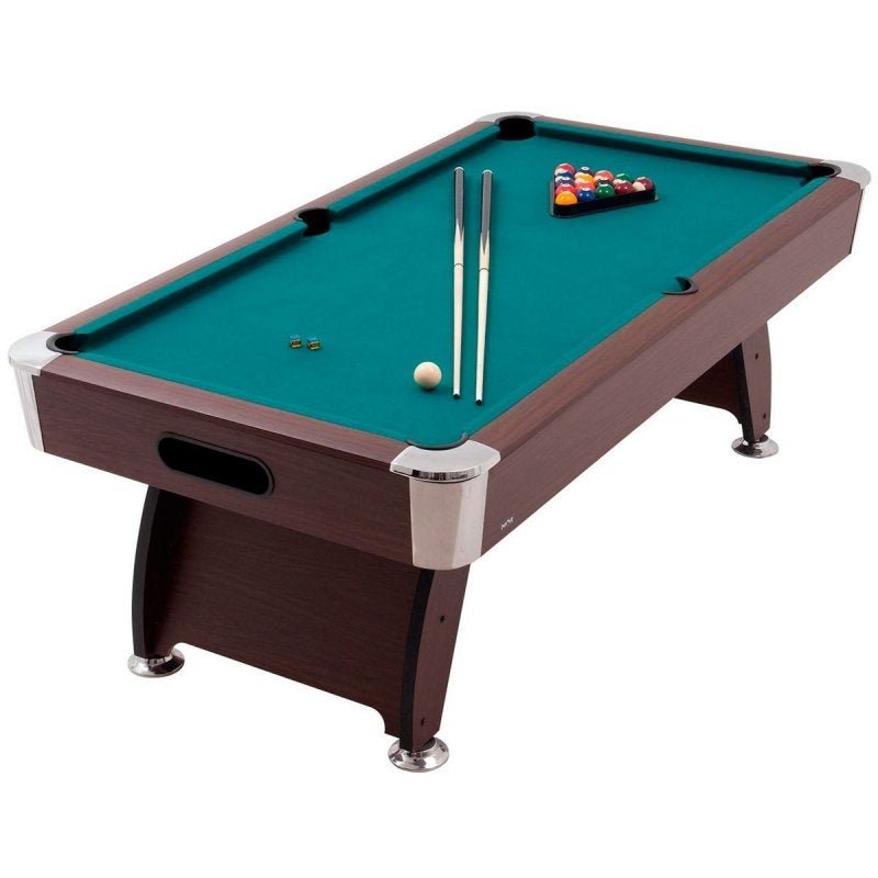 Mesa Sinuca Bilhar Snooker 1,87 X 1,08 Vinho C/ Acessorios