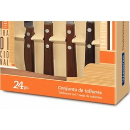 Faqueiro com 24 Peças - Tradicional - Tramontina - 3 Faqueiro com 24 Peças - Tradicional - Tramontina - 3