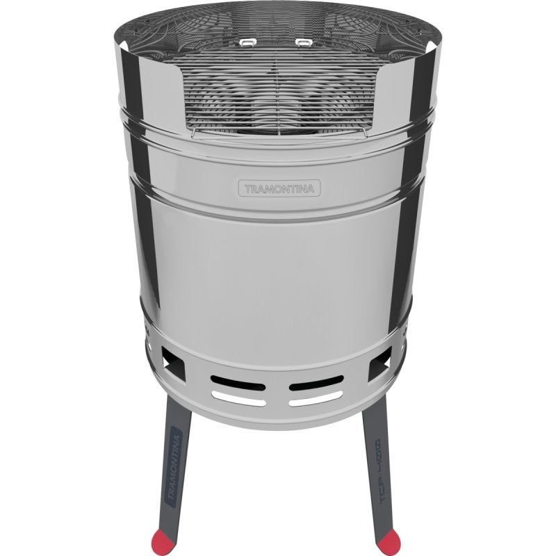 Menor preço em Churrasqueira Carvão Aço Inox e Carbono Esmaltado Tcp 400 - Tramontina