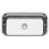 Cuba Aço Inox 430 Retangular Standard 56x34 Tramontina - 1