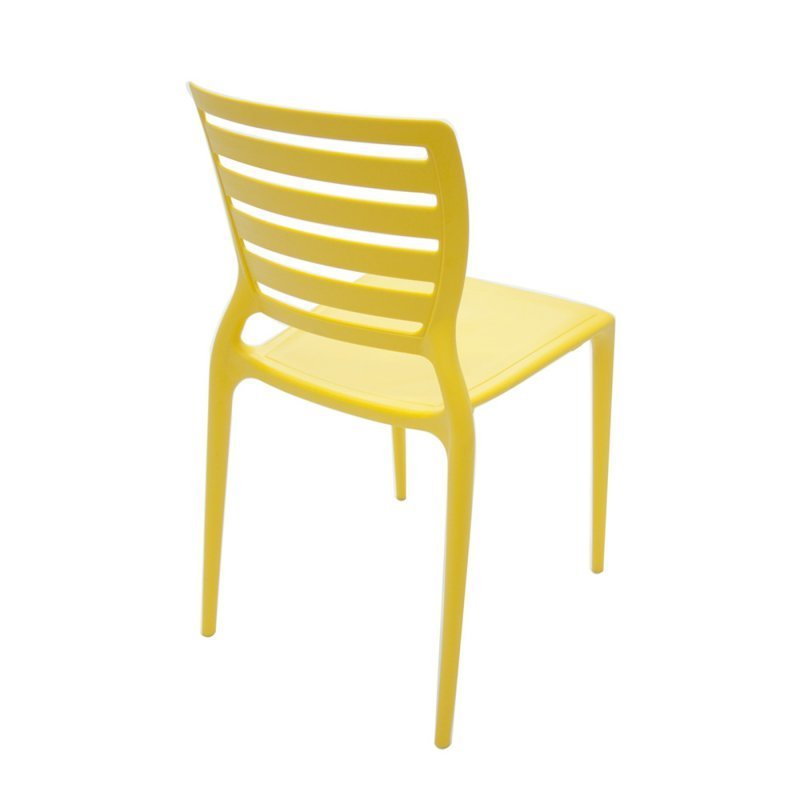 Cadeira Tramontina em Polipropileno Amarelo Sofia Vazada 92237/000 - 2