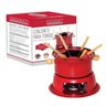 CONJUNTO DE FONDUE LUCERNA VERMELHO 11 PECAS HAUSKRAFT - 2