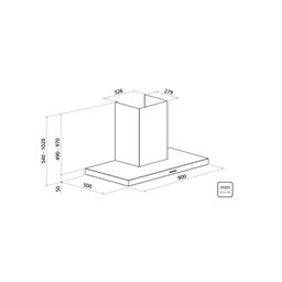 Coifa Inox New Dritta 90cm - 220V - Tramontina - 4