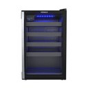 Ver imagem 1 de ADEGA PIUBELLA 100 PARA 24 GARRAFAS PRETO 127 V