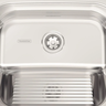 Tanque de inox Tramontina polido 50x40cm - 5