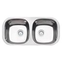 Ver imagem 1 de Cuba Dupla Pia Cozinha Inox 78x40 Polido - Tramontina