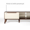 Ver imagem 5 de Rack para Tv até 60 Pol com 1 Porta Arica - Amêndoa/off White