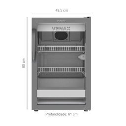 EXPOSITORA DE BEBIDAS VV 100 BRANCO 127 V - 4
