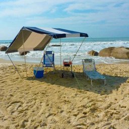 Tenda Gazebo Poseidon Marinho e Branco Zaka - 2