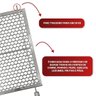 Grelha Moeda Reforçada Inox Churrasco Alvenaria 65x50 - 7
