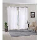 Ver imagem 1 de Cortina para Sala Duplex 4,20m x 2,80m Bellini Bella Janela - Branco