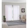 Cortina para Sala Duplex 4,20m x 2,80m Bellini Bella Janela - Branco - 1