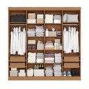 Ver imagem 2 de Guarda Roupas Casal 8 Portas 4 Gavetas Kappesberg Tapajós/branco 218cm