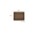 Ver imagem 3 de Armário 58cm Nicho P/ Microondas Etna - Carvalho Oak/off White Poliman