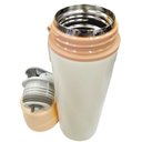 Ver imagem 4 de Garrafa Térmica com Copo 450ml 2443694 Creme - Quanhe