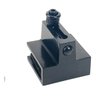Trinco de Pressão para Porta de Vidro 8 a 10mm Preto Woodglass 1800 Preto - 2