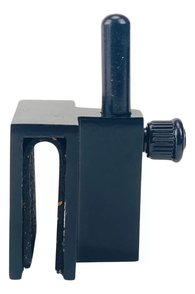 Trinco de Pressão para Porta de Vidro 8 a 10mm Preto Woodglass 1800 Preto - 4