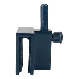 Trinco de Pressão para Porta de Vidro 8 a 10mm Preto Woodglass 1800 Preto - 4