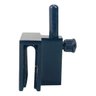 Trinco de Pressão para Porta de Vidro 8 a 10mm Preto Woodglass 1800 Preto - 4