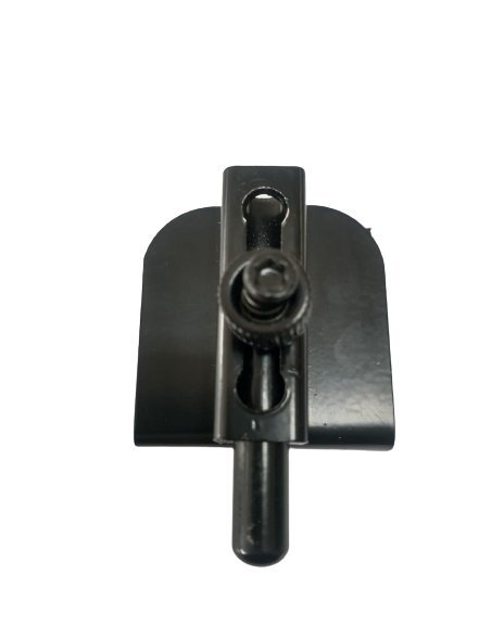 Trinco de pressão para porta de vidro 8 a 10mm preto Woodglass 1800 preto