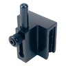 Trinco de Pressão para Porta de Vidro 8 a 10mm Preto Woodglass 1800 Preto - 3