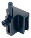 Ver imagem 3 de Trinco de Pressão para Porta de Vidro 8 a 10mm Preto Woodglass 1800 Preto