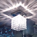 Ver imagem 3 de Luminária Plafon De Cristal Com 168 Cristais Legítimos