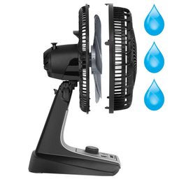 Ventilador Arno Silence Force Vf30 - Preto/Prata - 110 V - 4 Ventilador Arno Silence Force Vf30 - Preto/Prata - 110 V - 4