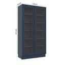 Ver imagem 4 de Cristaleira com Vidro 100% MDF 120cm Sevilha