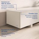 Ver mais imagens de Rack Extensível Ripado com Painel TV até 75 Polegadas 200CMX180CM Aruá CabeCasa MadeiraOriginals