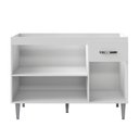 Ver imagem 5 de Balcão para Pia Gabriela 120 Cm 3 Portas Branco Flex Ajl