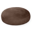 Ver imagem 1 de Puff Gigante Redondo 140x20 em Suede Marrom com Enchimento