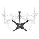 Ver imagem 4 de Suporte Articulado de Parede para TV 26 a 75 Polegadas até 38kg Vesa 400x400 Preto A02V4N Elg