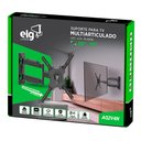 Ver mais imagens de Suporte Articulado de Parede para Tv, Elg, A02v4n, para Tvs de 26" a 75", Suporta até 38kg, Preto