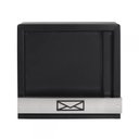 Ver imagem 6 de Caixa De Correio Grade Vertical Preto Tarja Inox Top