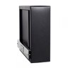 Caixa De Correio Grade Vertical Preto Tarja Inox Top - 5