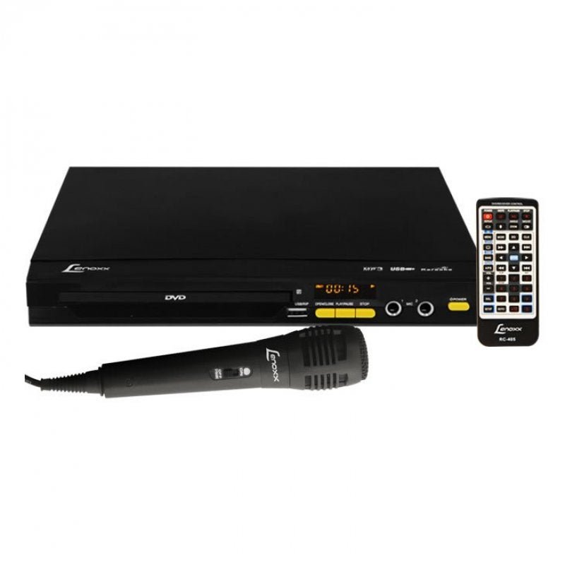Dvd Player Lenoxx com Karaokê, USB, Preto - Dk-452 - 1