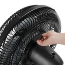 Ver imagem 4 de Ventilador Arno Turbo Silencio Maxx Repelente - Preto/Prata - 110 V