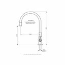 Ver imagem 3 de Torneira de Pia para Cozinha Baixo - Dom Color Perflex
