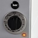 Ver imagem 3 de Forno Elétrico Nardelli New Calábria Grill, 45 Litros, Branco – 110 Volts