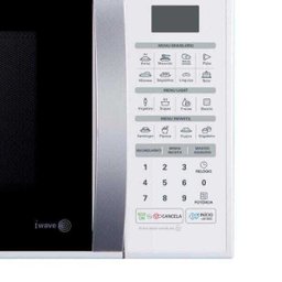 Micro-ondas LG Easy Clean Ms3052R com 16 Receitas Pré-Programadas - 30L - 220 V - 3