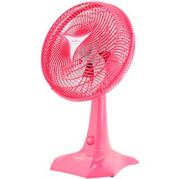 Ventilador de Mesa Britânia Protect 30 Six com 3 Velocidades - Rosa - 220 V - 3 Ventilador de Mesa Britânia Protect 30 Six com 3 Velocidades - Rosa - 220 V - 3