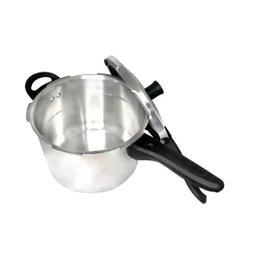 Panela de Pressão Nigropress Polida, 4,5 Litros - 6