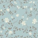Ver imagem 1 de Papel de Parede Decorativo Floral Bege e Ramos Marrons 1,5m