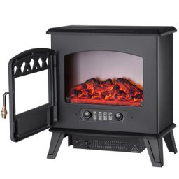 Aquecedor Elétrico Lareira Cadence Serrano Plus com Efeito de Chamas 3D - AQC811 - 220 v - 3