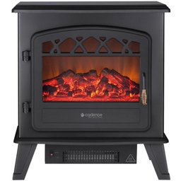 Aquecedor Elétrico Lareira Cadence Serrano Plus com Efeito de Chamas 3D - AQC811 - 220 v - 1
