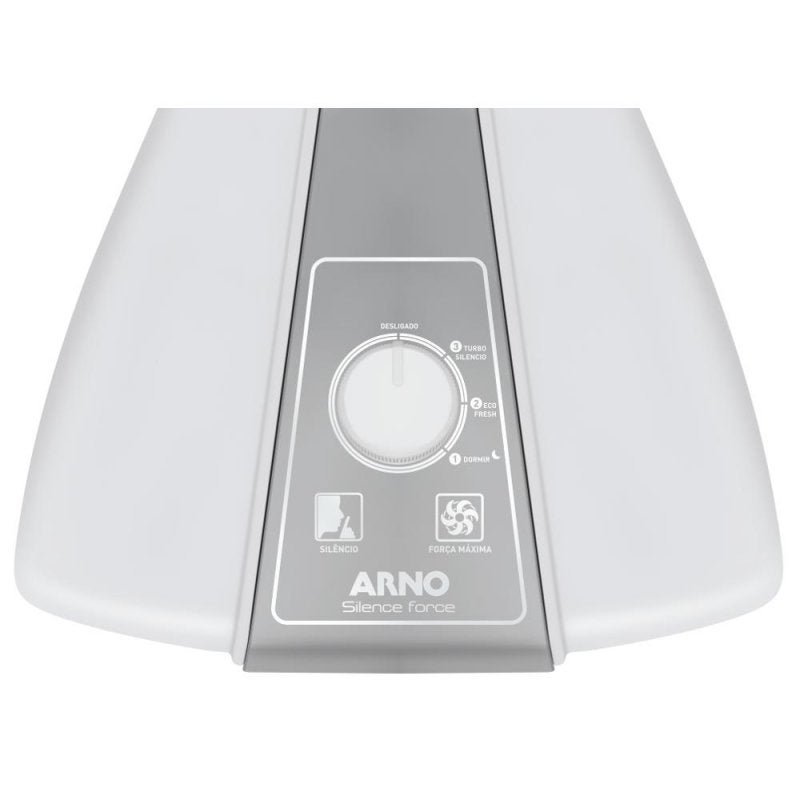 Ventilador Arno Silence Force Silver 30cm Vf35 - 220 V - 4