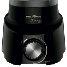 Liquidificador Diamante Britânia 800w Preto 127v - Potência e Estilo para Suas Receitas - 3